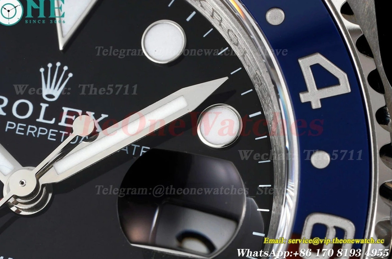 II Oys Cer Master GMT GMF 904L Blue V6 Red VR3285 Pepsi 126710 0319